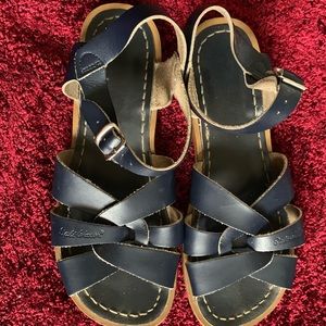 Salt Water Sandals- Navy